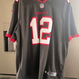 Nike ON FIELD Tampa Bay Buccaneers #12 Brady Jersey